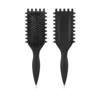 Spazzola per definire i ricci, spazzola per capelli ricci per districare, pettinare, modellare e definire i ricci, per donne e uomini meno tirando, riduce la trazione e la separazione dei riccioli