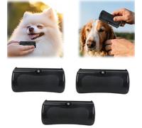 Spazzola per deshedding per gatti, cani, conigli, cavalli, ergonomica, per la salute e la bellezza, per capelli opachi, peli sciolti (3 pezzi)