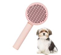 Spazzola per di animali domestici, spazzola annodata per cuccioli, lungo e corto, massaggiatore, delicato sulla pelle, per la casa e il rifugio