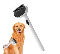 Spazzola per di cani, per rimuovere i del cane, strumento per rimuovere di animali domestici, per rimuovere il pelo sciolto, massaggiare, per il bagno delle pulci per interni