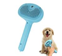 Spazzola per di gatto a vapore, spazzola a vapore per cani,Spazzola per capelli per gatti con vapore | Spazzola per di animali sospesa con nebulizzatore e pulsante di sblocco, per grovigli