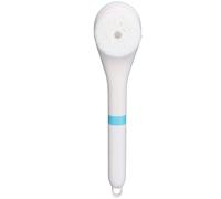 Spazzola per Doccia Elettrica, Spazzola per la Pulizia del Bagno, Scrubber per Doccia Impermeabile con Manico Lungo e 4 Teste, Pulizia Profonda, Scrubber per Corpo Rotante
