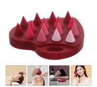 Spazzola Per Doccia in Silicone Scalpo Cuoio Capelluto Della Esfoliante