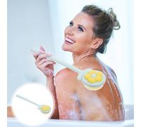 Spazzola per doccia Maniglia portatile Scrubber per il corpo Spazzola per la