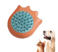 Spazzola per doccia per cani, spazzola per massaggio da bagno per animali domestici - Spazzola per shampoo a forma di di gatto, spazzola per toelettatura, massaggiante - Simpatica spazzola per cani ch