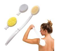 Spazzola per doccia per il corpo, pennello posteriore per gli uomini della doccia | Spazzola detergente per pulizia pulizia della rondella da bagno a setole morbide,Strumenti per la pulizia degli