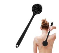 Spazzola Per Doccia: Spazzola Per Pulizia Doccia, Lavaschiena Per Docce, Spazzole Bifacciali Con Manico Lungo Antiscivolo, Spazzole Con Setole Morbide E Rigide Per Una Pulizia Profonda E La Salute Del