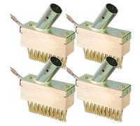 Spazzola Per Erbacce,4 Pezzi 10 x3.5 x4cm Spazzola Per Fughe Da Giardino,Spazzole Per Diserbo Per Patio,Spazzola Di Ricambio Per Giardino Per Muschio Ed Erbacce