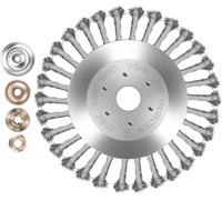 Spazzola per Erbacce per Decespugliatore, 25,4 X 200 Mm, Alta Stabilità, Molto R