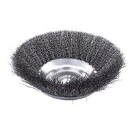 Spazzola per erbacce selvatiche, spazzola per fughe, spazzola conica, spazzola metallica 200 x 25,4 cm, per decespugliatore, decespugliatore contro erbacce, muschio, depositi ostinati e impurità