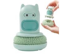 Spazzola Per Erogare Sapone - Lavapiatti Da Cucina In PP Da 3,35x3,35x4,33 Pollici | Spazzola Con Setole Resistenti Per La Pulizia Di, Pentole E Padelle | Spazzolla Perr Sapone: Strumento Perr