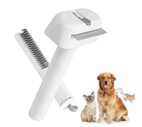 Spazzola per gatti 3 in 1 per capelli lunghi e corti, spazzola multiuso per gatti multifunzionale, delicata sulla pelle, per capelli lunghi, gatti e cani