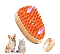 Spazzola per gatti a vapore 4 in 1, batteria al litio integrata, spazzolini massaggianti in silicone, spazzola per gatti con vapore, spazzola per cani, capelli corti, pettine per gatti, depilazione