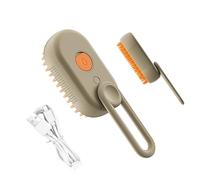 Spazzola per gatti a vapore - Spazzola a vapore per gatti, spazzola a vapore per animali domestici | Spazzola multifunzione per gatti Gatti 3 in 1 per animali a vapore, spazzola per stoccaggio per