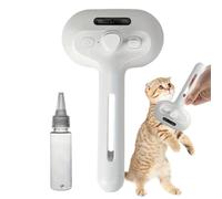 Spazzola Per Gatti Con Vapore,Spazzola a Vapore Auto-Pulente per di Gatto con Manico Ergonomico - Strumento Antipeluche Con Massaggio Delicato Rimozione Toelettatura Serbatoio Capiente
