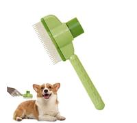 Spazzola per gatti contro i capelli, impugnatura ergonomica con per la pulizia dello slicker rake; spazzola per l'abbellimento degli animali domestici, per la cura del pelo sottobosco