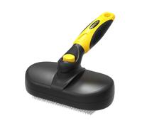 Spazzola per gatti contro i capelli, strumento per la cura dei capelli, spazzola per capelli con pulsante di sblocco, per spa, bagno, casa, salone e viaggio