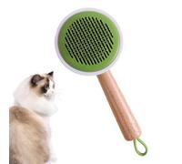 Spazzola per gatti per cambiare , spazzola per gatti, pettine per gatti districante, rimuove delicatamente il sottopelo sciolto, i capelli infeltriti, pettine con pulsante di sblocco, sottopelo