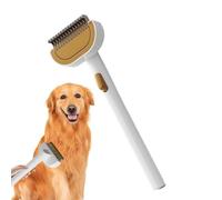 Spazzola per Gatti per la Mutra Spazzola per Gatti a Pelo Lungo o Corto | Accessorio per la Pulizia e Massaggio di Cani e Gatti per Eliminare il Sottopelo e il Bagno