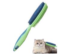Spazzola per Gatti per la | Strumento di Toelettatura Doppia Faccia,Accessorio per la Cura degli Animali Domestici,per Rimuovere Sottopelo e Pulizia Massaggio Cura