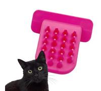 Spazzola per gatti - Spazzola per massaggio con perdite di gatti, leccare come un gatto della mamma per confortare, spazzola lavabile in silicone, spazzola per la rimozione dei di animali, per