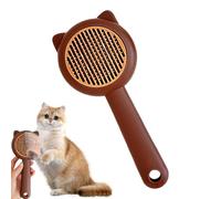 Spazzola per gatti - Standard 19,5 Cm, Setole in acciaio inox, strumento professionale per la perdita di cani, districamento, massaggi, cucciolo, sottopelo, pulizia dei peli di animali