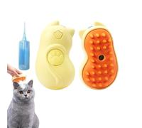 Spazzola per gatti Steamy, Spazzola a vapore per gatti - Pettine per toelettatura Spazzola per di gatto | Pettine per toelettatura spazzola per capelli per gatti, simpatico pettine spray portatile ric