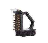 Spazzola Per Griglia Con Raschietto Strumenti Pulizia Del Barbecue