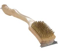 Spazzola per griglia in ghisa con setole in ottone