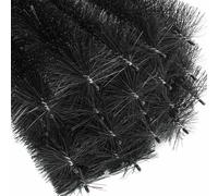 Spazzola per grondaia 24m 120 cm Ø 15 cm 20 pz Salvagronda contro foglie martore