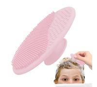Spazzola per il bagno del bambino, spazzola del cappuccio della culla del bambino, spazzola di massaggio del silicone, spazzola del bagno di scrubber dei capelli del bambino spazzola esfoliante