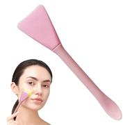 Spazzola Per Il Coperchio Del Viso - Design Della Testa Flessibile In Silicone Morbido, Texture E, Stessa Applicazione Di Maschera Di Argilla Per La Cura Della Pelle | Strumento Applicateu