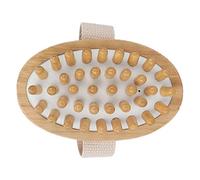 Spazzola per il corpo, bambù delicata per la circolazione sanguigna, promozione del sonno, spazzola per massaggi da viaggio per casa