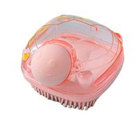 Spazzola per il corpo da bagno - Spazzola da bagno in silicone per shampoo | Pettine da massaggio Spazzola da barba | Purificatore da bagno in silicone morbido per | Spazzole per il corpo portatile