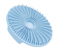 Spazzola per il corpo in silicone, 10 x 12 cm, multifunzione, con setole morbide, per il bagno, il lavaggio del viso, il bagno degli animali domestici, la pulizia dei, il relax