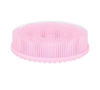 Spazzola per il corpo in silicone, comoda e delicata per massaggi sensoriali, ideale per il bagnetto dei neonati.
