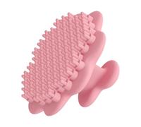 Spazzola per il cuoio capelluto, massaggio facciale per la pulizia dei pori, spazzola ergonomica in silicone per la pulizia del viso, morbida e profonda pulizia del viso, spazzola massaggiante per