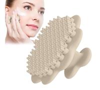 Spazzola per il cuoio capelluto, massaggio facciale per la pulizia dei pori, spazzola ergonomica in silicone per la pulizia del viso, morbida e profonda pulizia del viso, spazzola massaggiante per