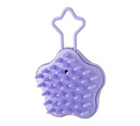 Spazzola per il lavaggio dei capelli bagnati e asciutti Shampoo Bagno Silicone Massaggio del cuoio capelluto Scrubber per il corpo per uomo donna Shampoo bagnato e asciutto Lavaggio dei capelli Testa