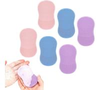Spazzola per il lavaggio del viso in silicone super morbida, Spazzola per il lavaggio manuale del viso per esfoliazione, Spazzola per la pulizia e Spazzola per il massaggio per la cura della pelle Pul