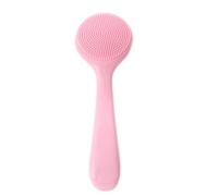Spazzola per il lavaggio del viso: strumento per la pulizia del viso, tampone per scrub in silicone | Cleaner per pelle in silicone 12,5 x 4 x 1,5 cm, esfoliante per viso pori profondi, pennello