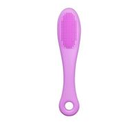 Spazzola per il mento del gatto, spazzola delicata per il mento del gatto, in morbido silicone, spazzola antiscivolo per una facile pulizia e coccole degli animali domestici, multifunzionali