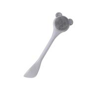 Spazzola per il viso delle donne, spazzola per il viso per la pulizia della pelle, Spazzola detergente in silicone per il lavaggio del viso, Spazzola manuale per la cura della pelle del detergente per