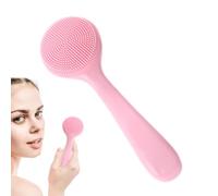 Spazzola per il viso in silicone, morbida e impermeabile, massaggiatore | delicato sulla pelle, accessorio per la cura di donne e uomini, pulizia di routine e rimozione del trucco