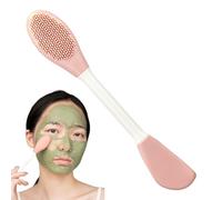 Spazzola per il Viso in Silicone | Spazzola Massaggiante Viso In Silicone,Impugnatura Ergonomica, Applicatore da Viaggio per Doccia e Struccante
