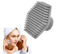 Spazzola per il viso in silicone - Spazzola per il lavaggio manuale del viso con scrubber in silicone con manico | Scrubber per il viso in gomma, spazzola per il lavaggio del viso, spazzola per la pul