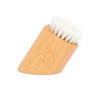 Spazzola per il viso per spazzolini a secco, massaggio in setole naturali al 100%, spazzola per la pulizia del viso in legno di faggio, spazzola esfoliante