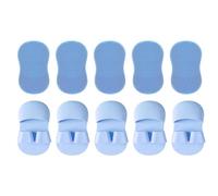 Spazzola per il viso piccola, spazzola per la pulizia del viso,10 spazzole in silicone per pulizia profonda del viso - Everyday Skincare Spazzola massaggiante manuale con setole morbide per bagno, via