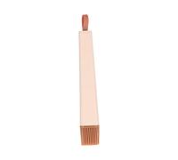 Spazzola per imbarcazione in silicone pennello per olio resistente al calore per la cottura barbecue (rosa nudo)