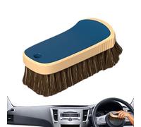 Spazzola Per Interni Auto - Spolverino per Veicoli con Setole di Crine | Spazzola per Spolverare Interno Auto | per Presa d'Aria Cruscotto Sedili Volanti Tappezzeria